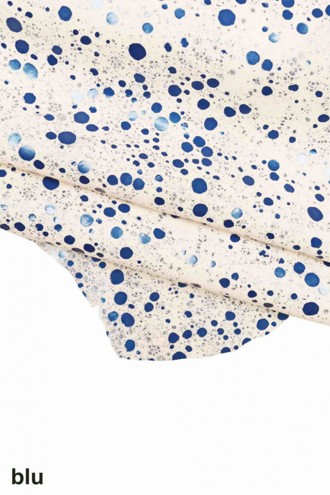 Pelle stampata SCAMOSCIATA, pellame...