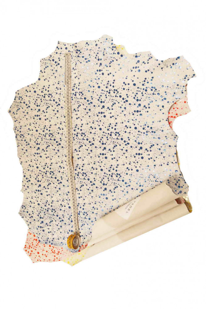 Pelle stampata SCAMOSCIATA, pellame...