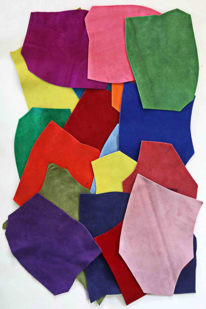 Sacchetto di ritagli di pelli...