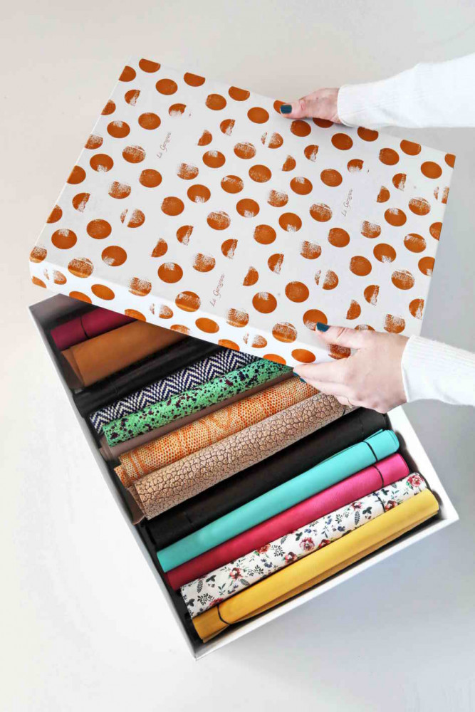 25 pre-cut leather sheets, RANDOM...