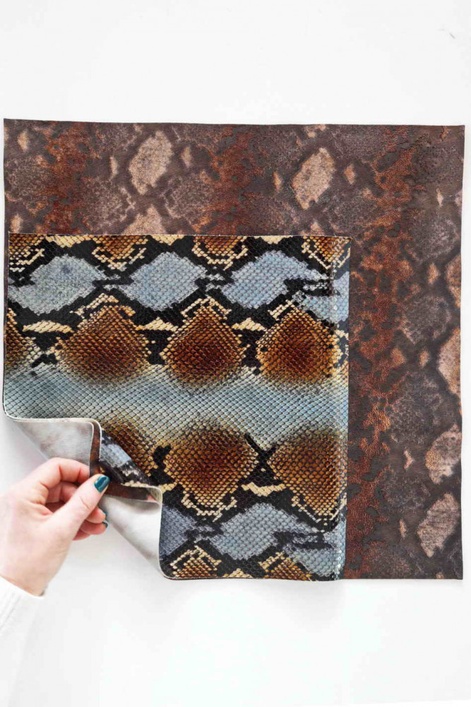 25 pre-cut leather sheets, RANDOM...