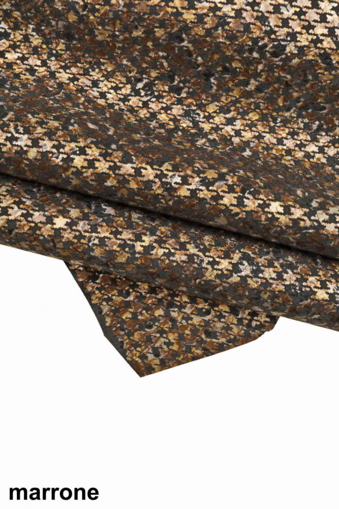 PIED de poule textured leather skin,...