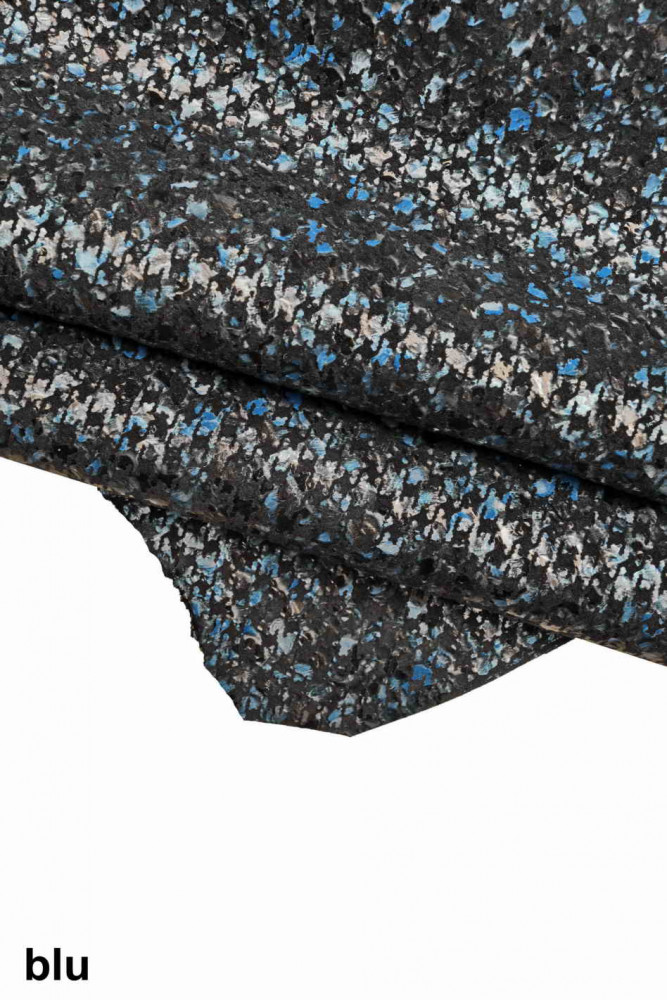 PIED de poule textured leather skin,...