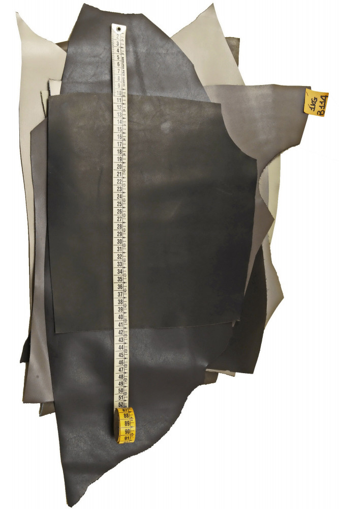 Leather calf PIECES, solid colors...