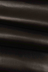 Black SMOOTH leather hide,... 2