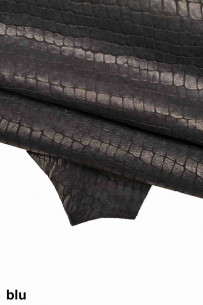 Crocodile PRINTED goatskin,...