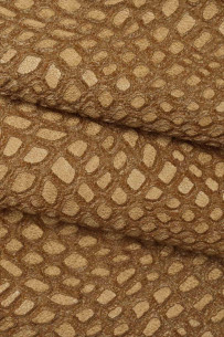 BROWN crocodile embossed... 2