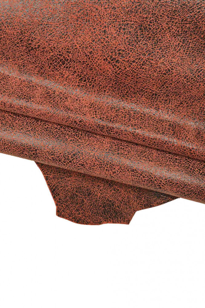 Army green, red, brown CRACKLE...