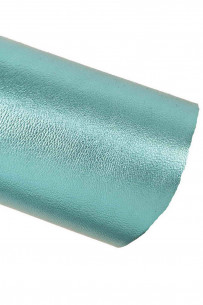 Light BLUE metallic leather... 2