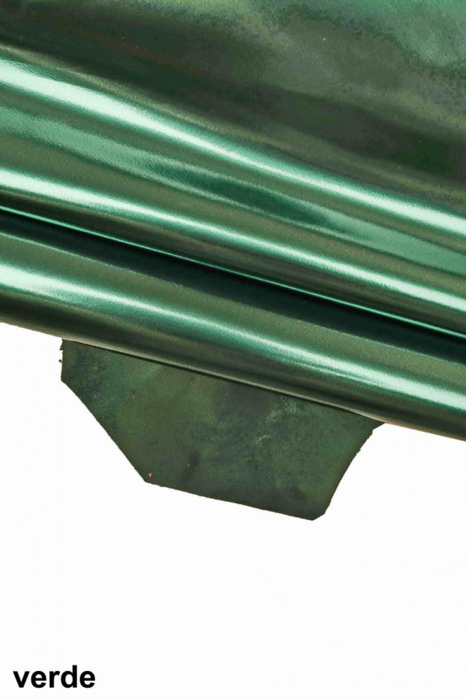 Pelle laminata SPECCHIO acciaio,...