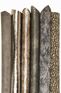 Lotto di PELLAMI acciaio...