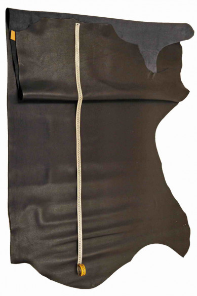 Night BLUE pebble grain printed cowhide, soft embossed leather hide, sporty thick calfskin, 1.8-2.0 mm