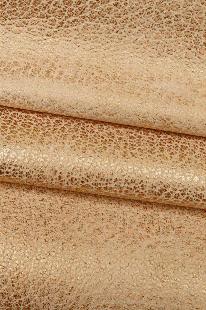 Pelle rosa con GRANA, pellame...