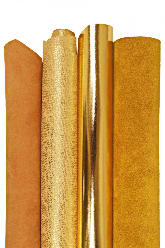 Assortimento di PELLAMI beige,...