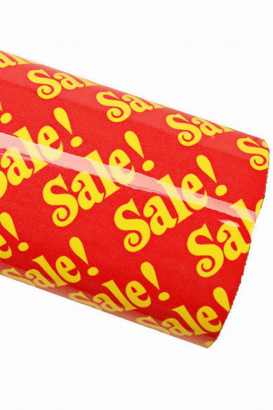 UNIQUE leather hide with peculiar pattern, red yellow patent cowhide, original words print on glossy calfskin