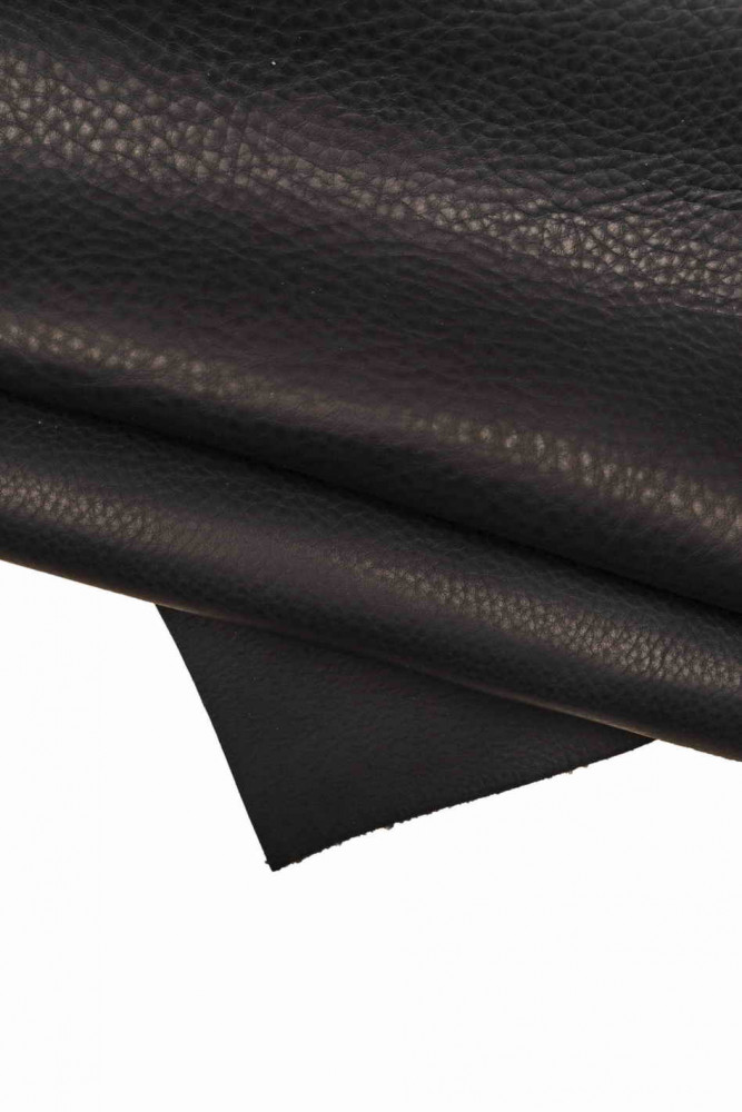 BLUE leather hide, vegetable tan...