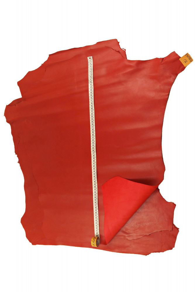 PELLE ROSSA liscia, pallame di...