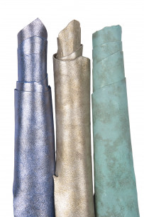 Blu, turquoise, light gold...