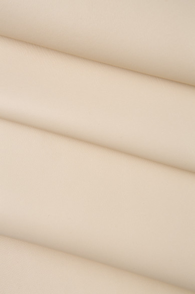 Pelle LISCIA panna beige marrone, nappa su agnello tinta unita, pellame liscio morbido 0.8 - 1.0 mm