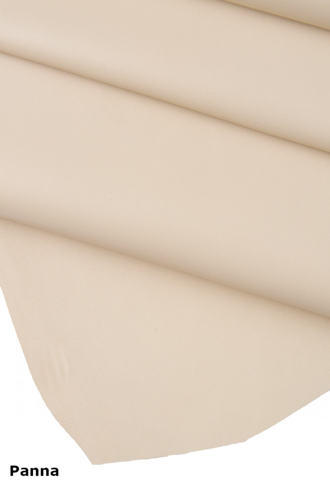 Pelle LISCIA panna beige marrone,...