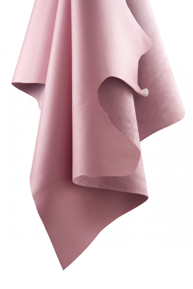 Pellame LISCIO rosa, vitello semi...