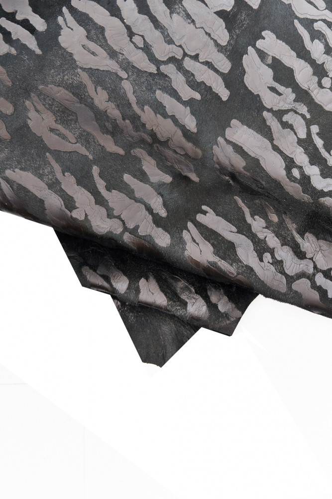 4 pellami NERI assortiti, lotto di...