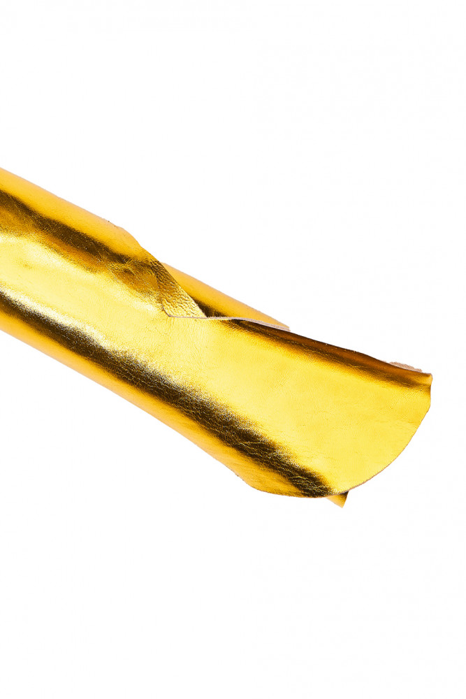 Capra laminata GIALLO, pelle...