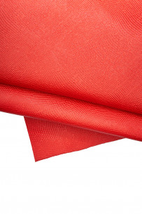 Red LIZARD printed leather...