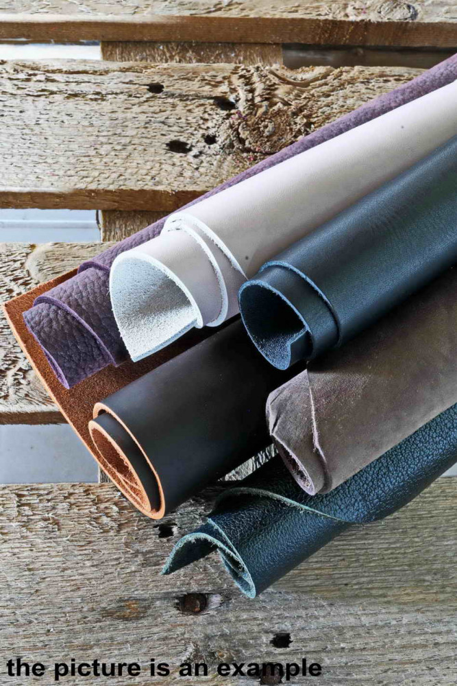 Leather pieces cow hide VERY THICK...