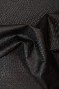 Dark brown LIZARD printed... 2