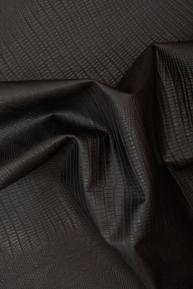 Pellame stampa LUCERTOLA testa di...