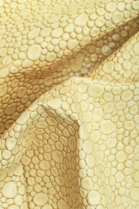 Pelle GIALLA stampa simil... 2