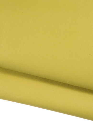 PELLE morbida VERDE lime, vitello liscio qualità top, 1.0 -1.1 mm