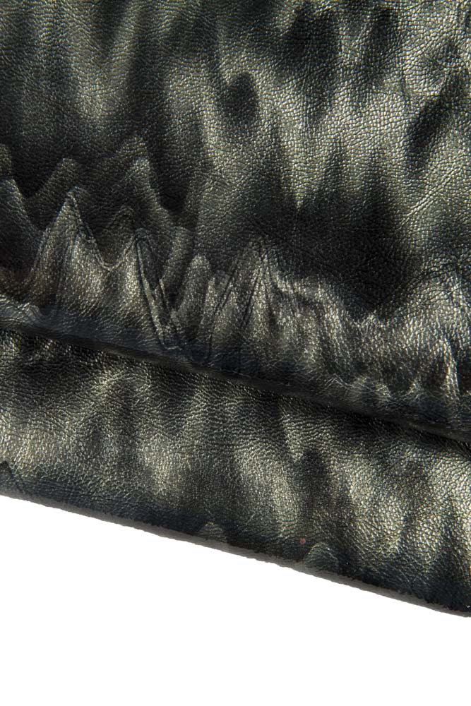 PELLE GRIGIO - nero stampa onda,...