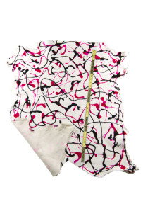 PELLE stampa SCHIZZO fuxia...