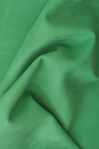 Green SUEDE leather hide,... 2