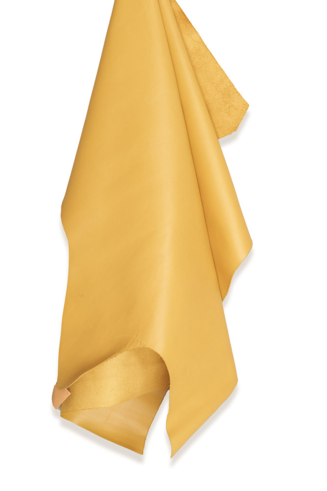 Pellame LISCIO giallo, vitello tinta...