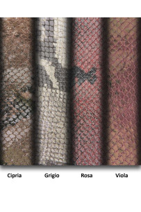 PYTHON textured metallic...