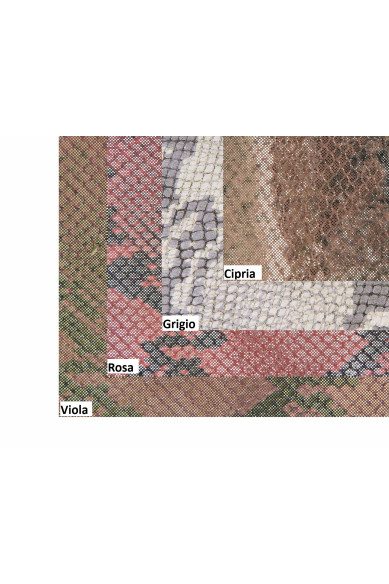 Pellame LAMINATO stampato pitone, vitello metallizzato disegno rettile, pelle luminosa morbida grigio rosa