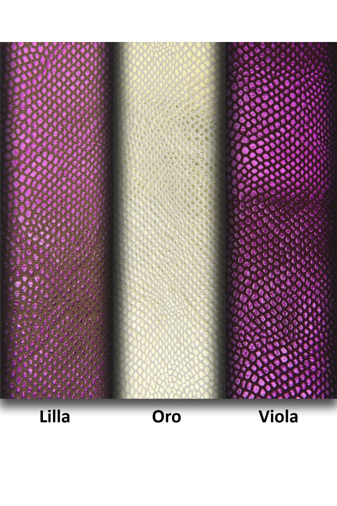 Pellame LAMINATO stampato rettile,...