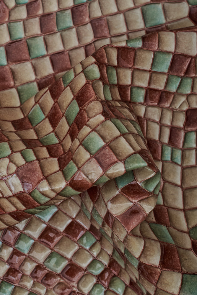 Pellame stampato COCCODRILLO...