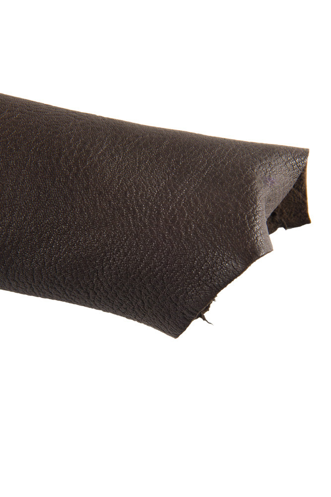 Pelle MARRONE sportiva, nappa su...