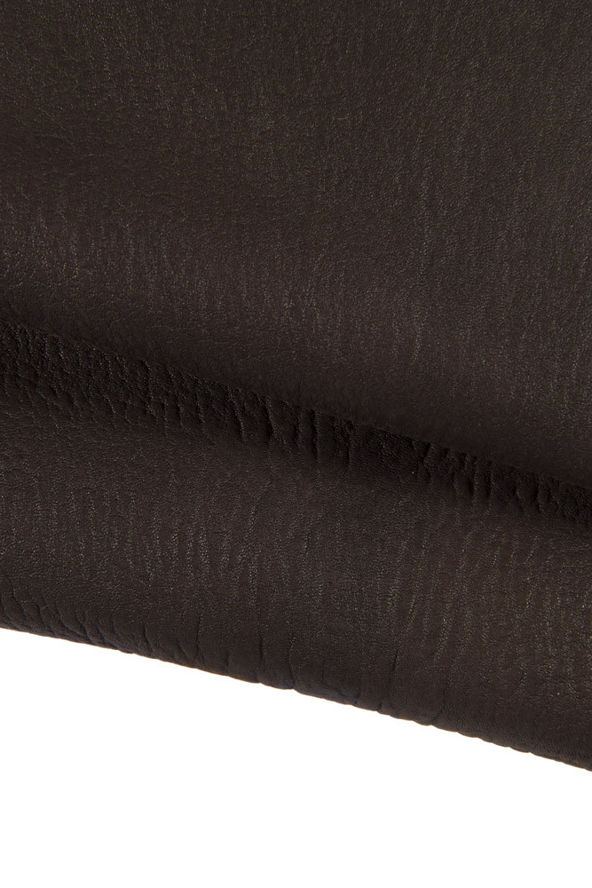 Pelle MARRONE sportiva, nappa su...