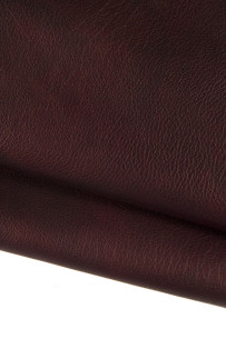 Burgundy AGED leather skin,...