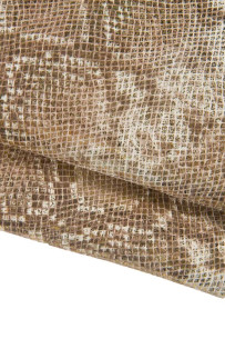 PYTHON printed metallic...