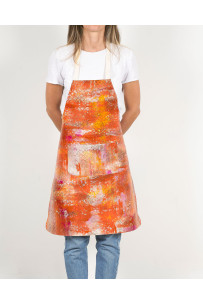APRON leather Hand-Painted... 2
