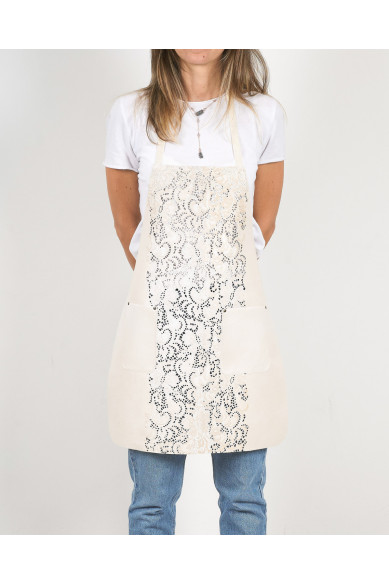 Unisex APRON in Hair On Leather Hides - Elegant, Unisex and Versatile, Perfect for Original Gifts