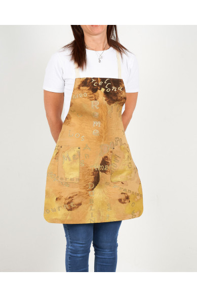 Unisex APRON in Hair On Leather Hides - Elegant, Unisex and Versatile, Perfect for Original Gifts