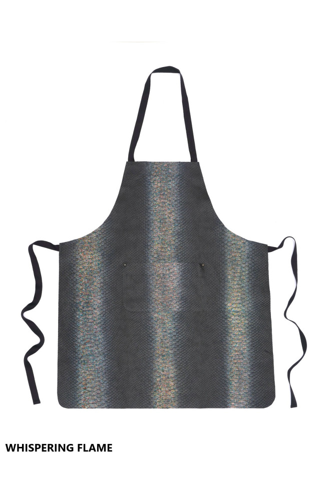 GREMBIULE Unisex in Pelle Dipinta a...