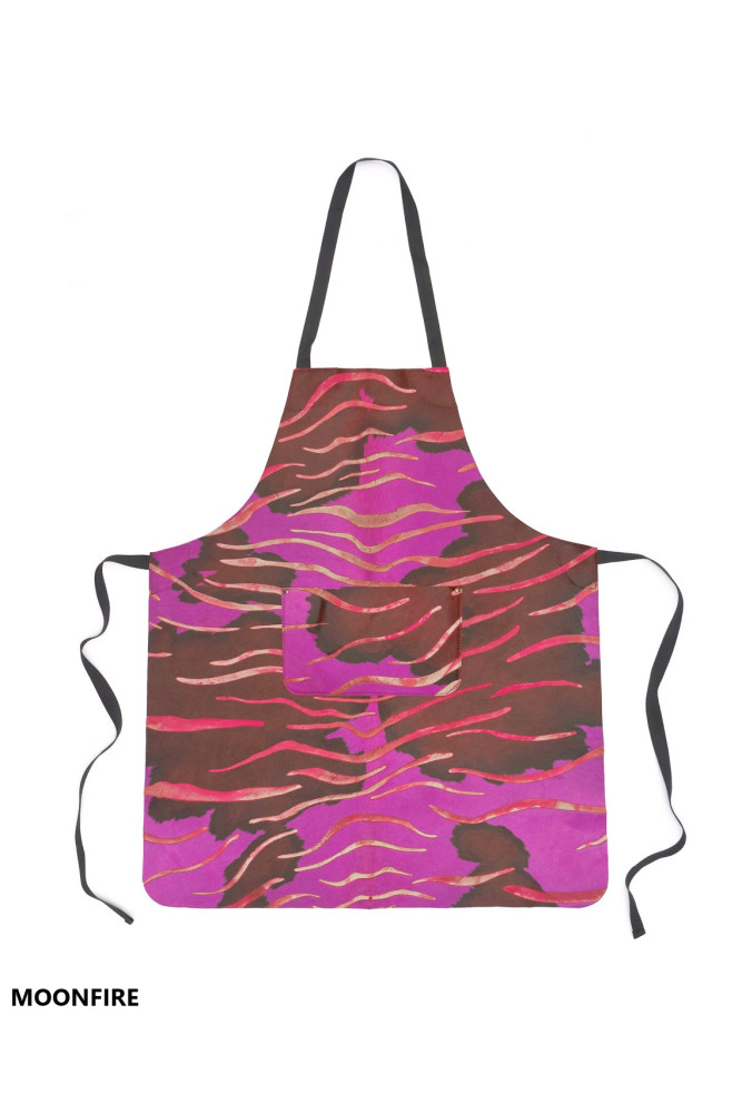 Unisex APRON in Hair On Leather Hides...